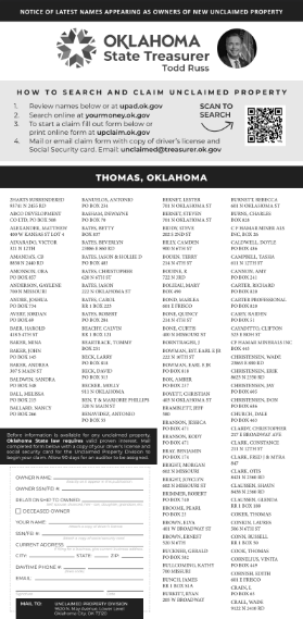 Oklahoma State Treasurer